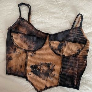 Tie Dye tank🤎🖤